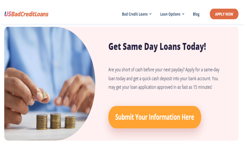 Get Approved for a Same Day Deposit Payday Loan